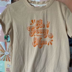 Be groovy or leave women’s shirt